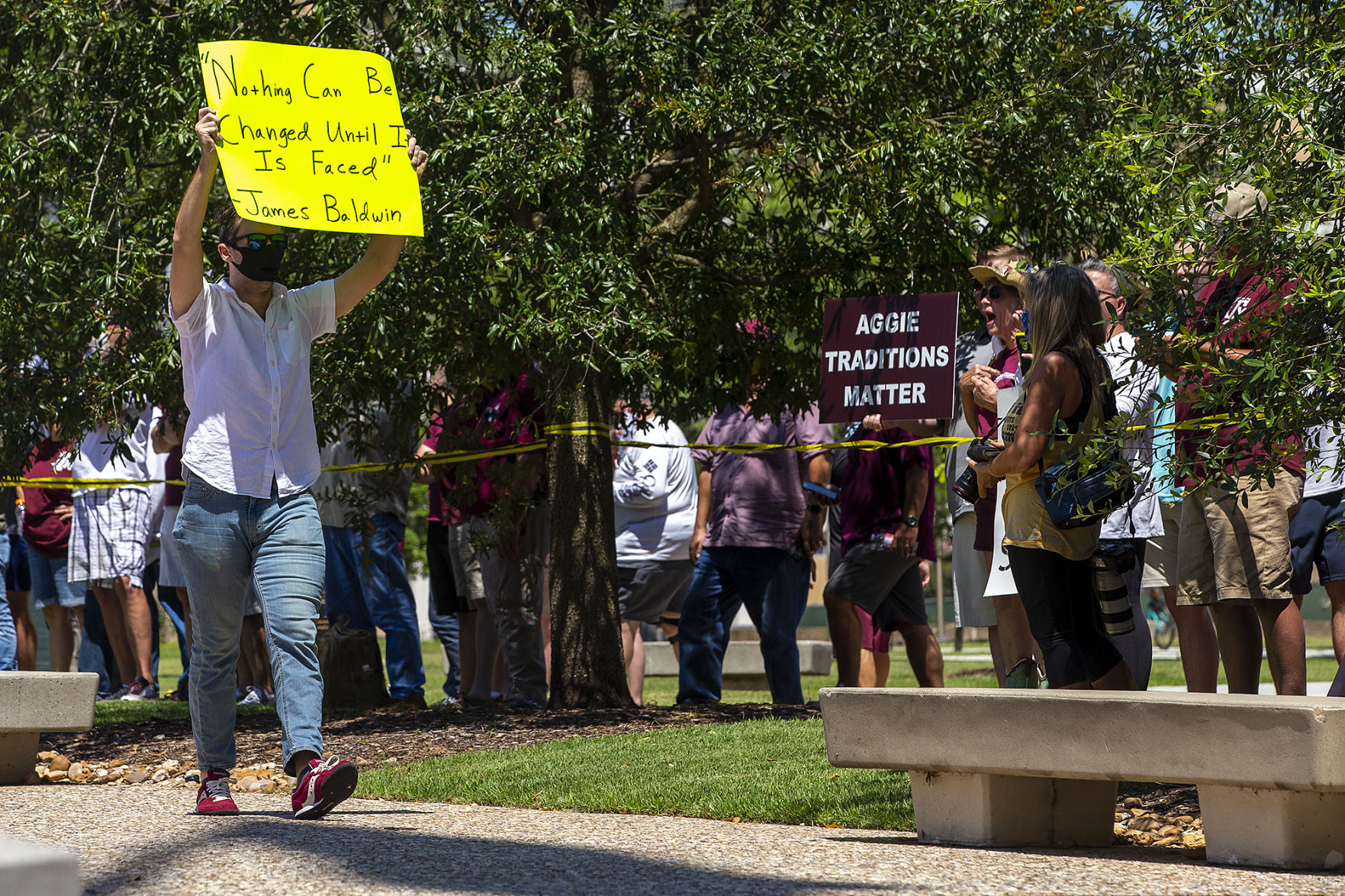 Sul Ross statue demonstrations